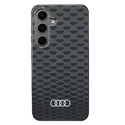 Audi IML Stitching Pattern MagSafe Case S24 S921 black/black hardcase AU-IMLMS24-Q5/D3-BK_0