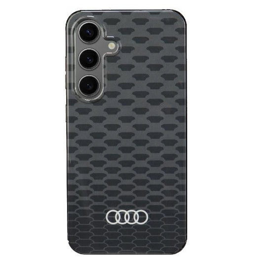 Audi IML Stitching Pattern MagSafe Case S24 S921 black/black hardcase AU-IMLMS24-Q5/D3-BK_0