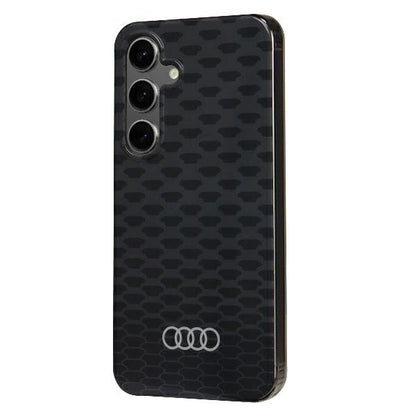 Audi IML Stitching Pattern MagSafe Case S24 S921 black/black hardcase AU-IMLMS24-Q5/D3-BK_1