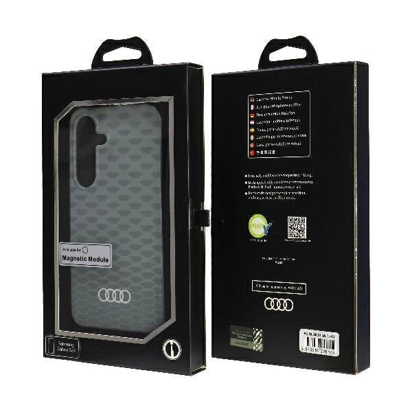 Audi IML Stitching Pattern MagSafe Case S24 S921gray/gey hardcase AU-IMLMS24-Q5/D3-GY_6