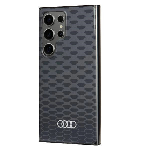 Audi IML Stitching Pattern MagSafe Case S24 Ultra S928 black/black hardcase AU-IMLMS24U-Q5/D3-BK_2