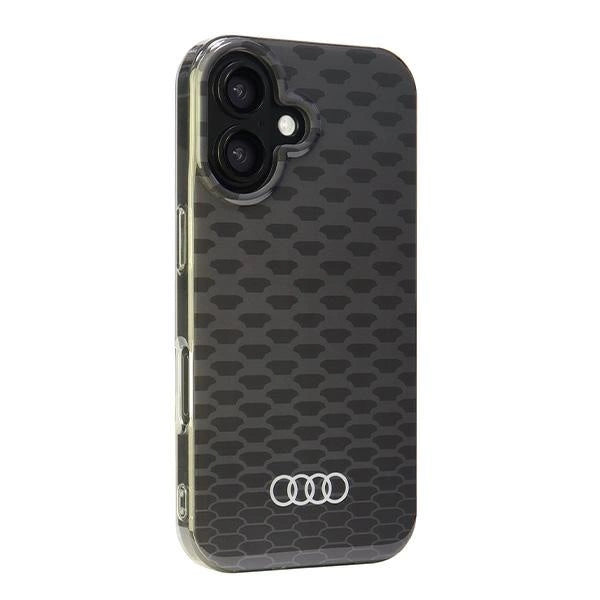 Audi IML Stitching Pattern MagSafe iPhone 16 6.1" black/black hardcase AU-IMLMIP16-Q5/D3-BK_1