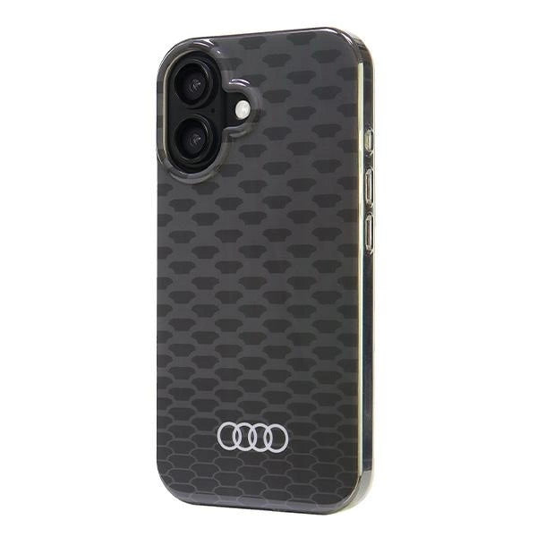 Audi IML Stitching Pattern MagSafe iPhone 16 6.1" black/black hardcase AU-IMLMIP16-Q5/D3-BK_2