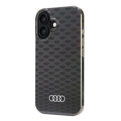 Audi IML Stitching Pattern MagSafe iPhone 16 6.1" black/black hardcase AU-IMLMIP16-Q5/D3-BK_2