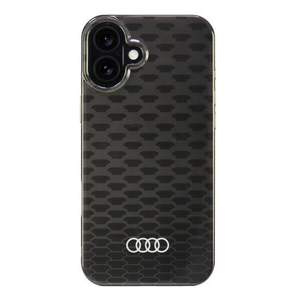 Audi IML Stitching Pattern MagSafe iPhone 16 Plus 6.7" black/black hardcase AU-IMLMIP16M-Q5/D3-BK_0