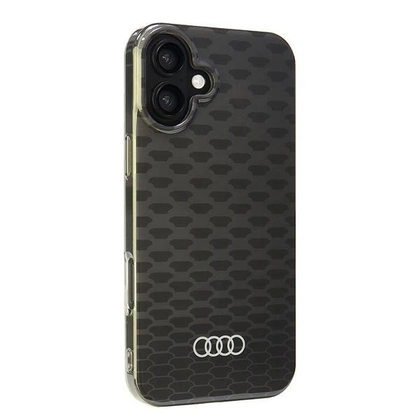 Audi IML Stitching Pattern MagSafe iPhone 16 Plus 6.7" black/black hardcase AU-IMLMIP16M-Q5/D3-BK_1