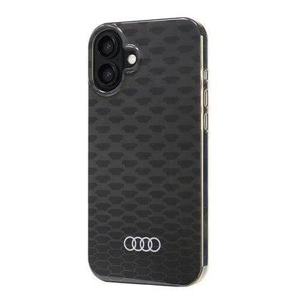 Audi IML Stitching Pattern MagSafe iPhone 16 Plus 6.7" black/black hardcase AU-IMLMIP16M-Q5/D3-BK_2