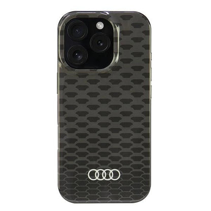 Audi IML Stitching Pattern MagSafe iPhone 16 Pro 6.3" black/black hardcase AU-IMLMIP16P-Q5/D3-BK_0