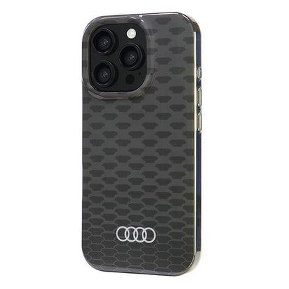 Audi IML Stitching Pattern MagSafe iPhone 16 Pro 6.3" black/black hardcase AU-IMLMIP16P-Q5/D3-BK_2