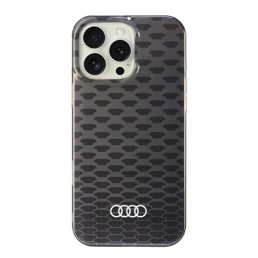 Audi IML Stitching Pattern MagSafe iPhone 16 Pro Max 6.9" black/black hardcase AU-IMLMIP16PM-Q5/D3-BK_0