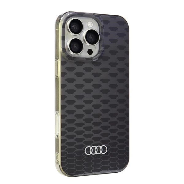 Audi IML Stitching Pattern MagSafe iPhone 16 Pro Max 6.9" black/black hardcase AU-IMLMIP16PM-Q5/D3-BK_1