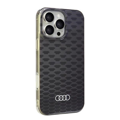 Audi IML Stitching Pattern MagSafe iPhone 16 Pro Max 6.9" black/black hardcase AU-IMLMIP16PM-Q5/D3-BK_1