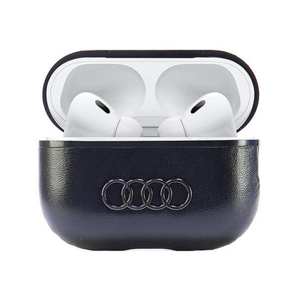 Audi Leather Big Logo AirPods Pro 2 cover black/black AU-APP2-GT/D3-BK_1