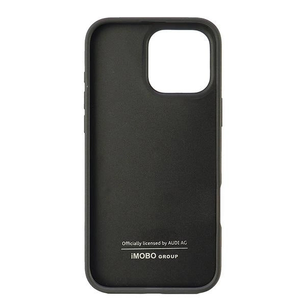 Audi Synthetic Leather iPhone 16 Pro Max 6.9" black/black hardcase AU-TPUPCIP16PM-GT/D2-BK_5