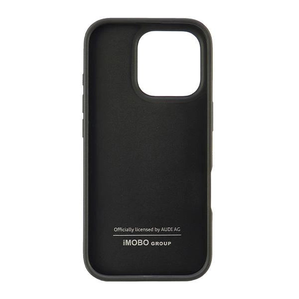 Audi Synthetic Leather iPhone 16 Pro 6.3" black/black hardcase AU-TPUPCIP16P-GT/D2-BK_5