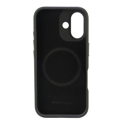 Audi Synthetic Leather MagSafe iPhone 16 6.1" black/black hardcase AU-TPUPCMIP16-GT/D3-BK_5