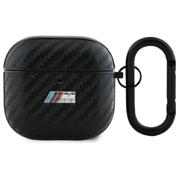 BMW BMA4CMPUCA AirPods 4 cover black/black PU Carbon M Collection_0