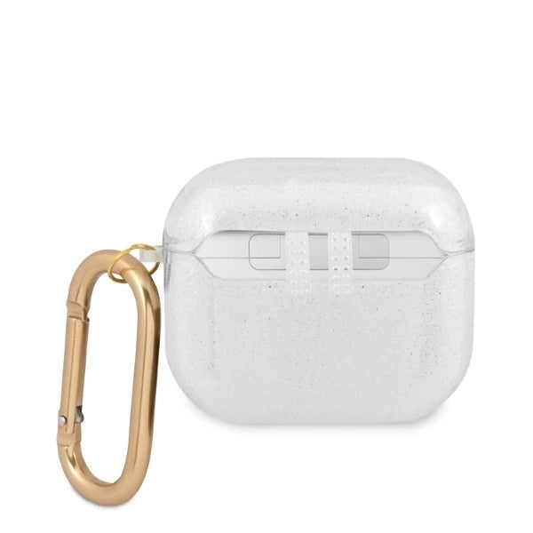 Guess GUA3UCG4GT AirPods 3 cover Transparent Glitter Collection_1