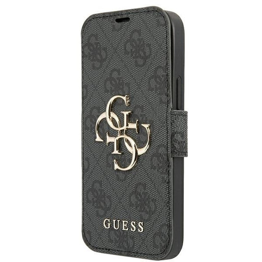 Guess GUBKP13X4GMGGR iPhone 13 Pro Max 6.7&quot; gray/gray book 4G Big Metal Logo_0
