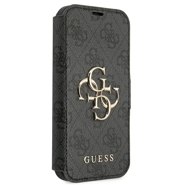 Guess GUBKP13X4GMGGR iPhone 13 Pro Max 6.7&quot; gray/gray book 4G Big Metal Logo_2