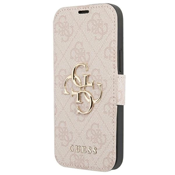 Guess GUBKP13X4GMGPI iPhone 13 Pro Max 6.7&quot; pink/pink book 4G Big Metal Logo_0