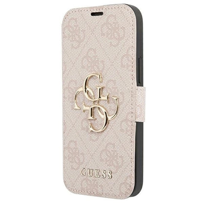 Guess GUBKP13X4GMGPI iPhone 13 Pro Max 6.7&quot; pink/pink book 4G Big Metal Logo_0