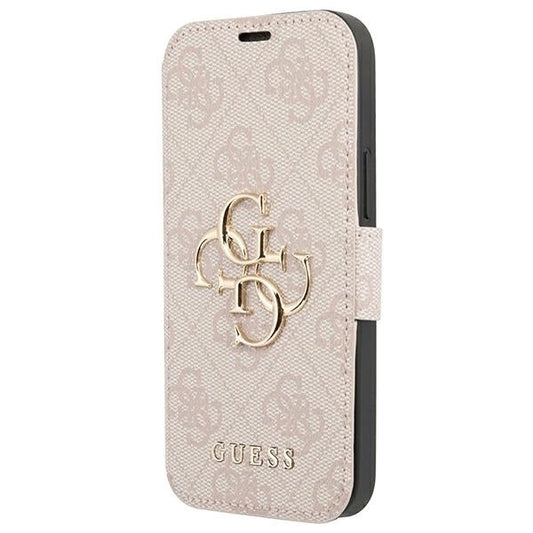 Guess GUBKP13X4GMGPI iPhone 13 Pro Max 6.7&quot; pink/pink book 4G Big Metal Logo_0