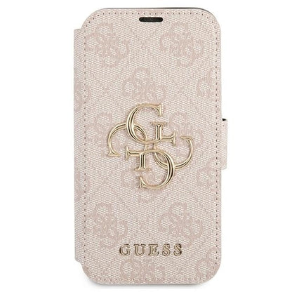 Guess GUBKP13X4GMGPI iPhone 13 Pro Max 6.7&quot; pink/pink book 4G Big Metal Logo_1