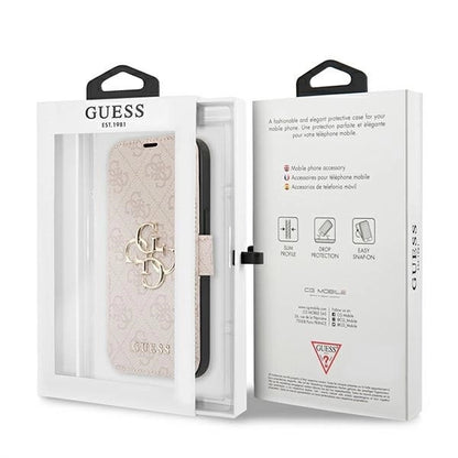 Guess GUBKP13X4GMGPI iPhone 13 Pro Max 6.7&quot; pink/pink book 4G Big Metal Logo_6