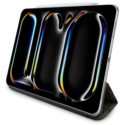 Guess GUFC11PM24PS4SGW iPad Pro 11" 2024 brown Magnetic 4G Big Logo_4