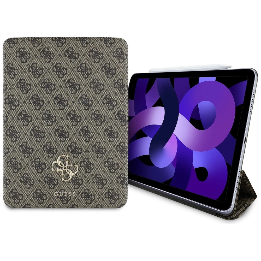 Guess GUFC11RM24PS4SGW iPad Air 11&quot; 2024 brown/brown Magnetic 4G Big Logo_0