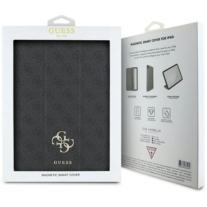 Guess GUFC13RM24PS4SGK iPad Air 13" 2024 black/black Magnetic 4G Big Logo_5