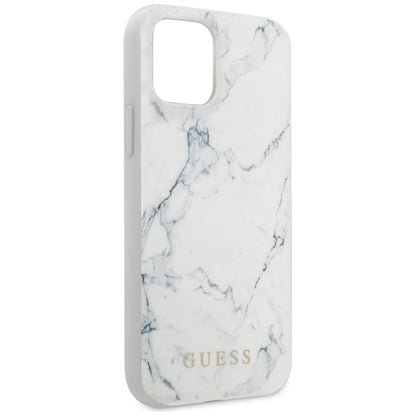 Guess Marble Case for iPhone 12 mini 5.4" - White_1