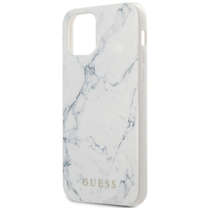 Guess Marble Case for iPhone 12 mini 5.4" - White_2