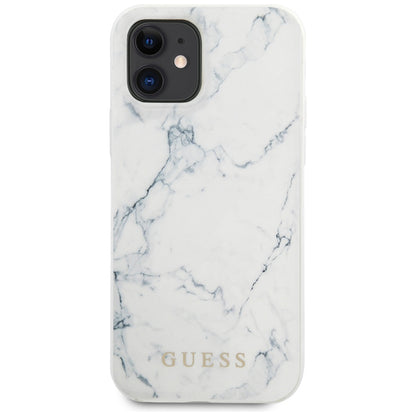 Guess Marble Case for iPhone 12 mini 5.4" - White_5