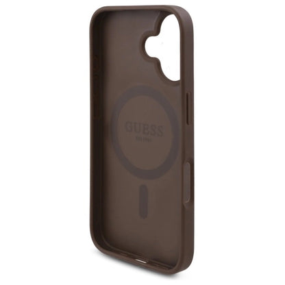 Guess GUHMP16SP4ROPEMCW iPhone 16 6.1&quot; brown/brown hardcase 4G Flowers Print MagSafe_6