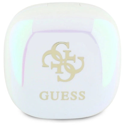 Guess Bluetooth headphones GUTWSJ144ESH TWS + docking station white/white Iridescent 4G Printed Logo_2