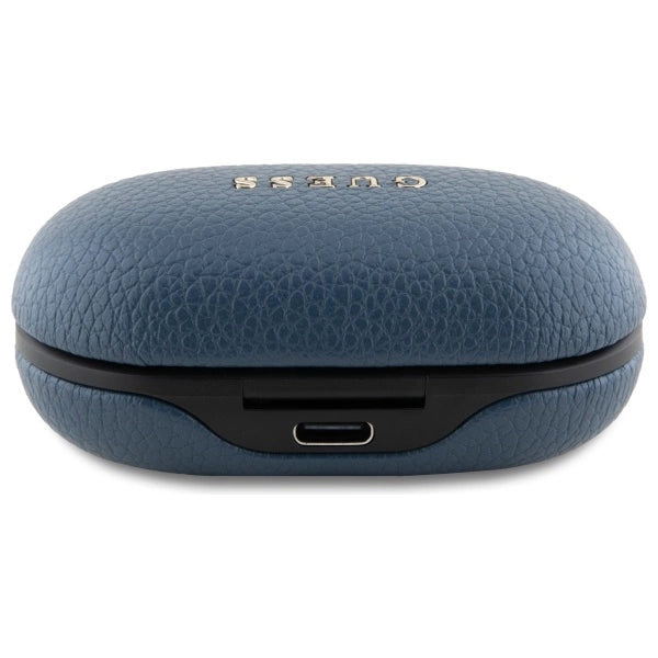 Guess Bluetooth headphones GUTWSPGTSPSB TWS + docking station blue/blue Grained Classic Logo_4