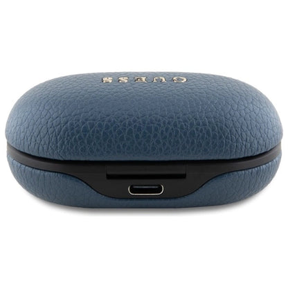 Guess Bluetooth headphones GUTWSPGTSPSB TWS + docking station blue/blue Grained Classic Logo_4