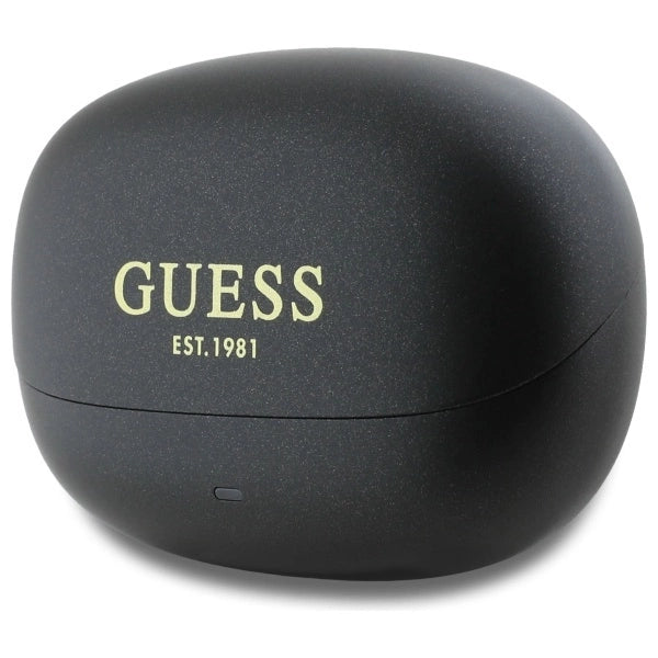 Guess Bluetooth headphones GUTWST88MCTGK TWS + docking station black/black Capsule Printed Logo_2