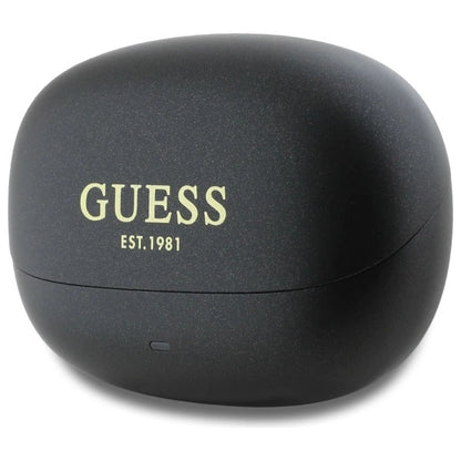 Guess Bluetooth headphones GUTWST88MCTGK TWS + docking station black/black Capsule Printed Logo_2