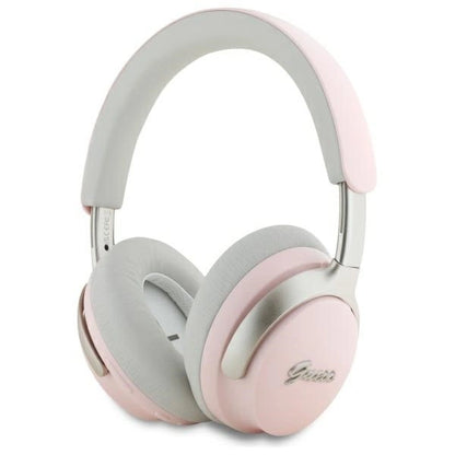 Guess Bluetooth ANC/ENC Headphones GUBHC22PSBCSMP Pink DB Metal Script Logo_0