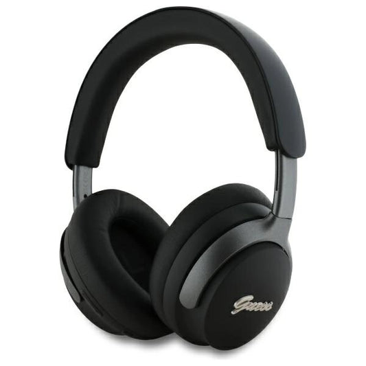 Guess Bluetooth ANC Headphones GUBHC22PSFCSMK Black Metal Script Logo_0