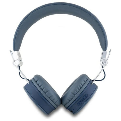 Guess Bluetooth ENC GUBH70PGTSPSB on-ear headphones blue/blue Grained Classic Round Shape_1