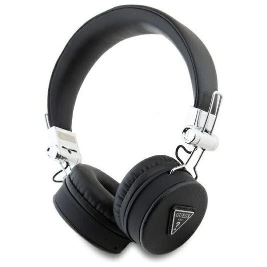 Guess Bluetooth ENC GUBH70PGTSPSK on-ear headphones black/black Grained Classic Round Shape_0