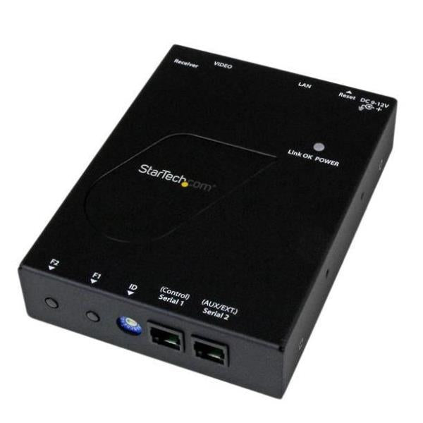 Receptor Vídeo Audio HDMI IP StarTech / Preto / ST12MHDLANRX_0