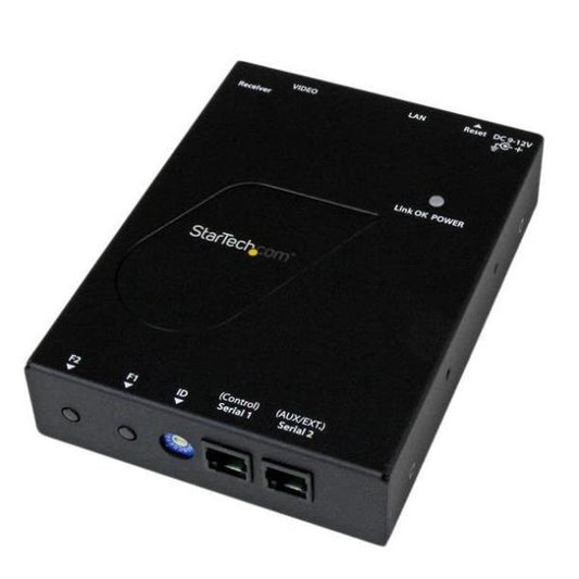 Receptor Vídeo Audio HDMI IP StarTech / Preto / ST12MHDLANRX_0