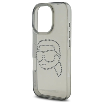 Karl Lagerfeld KLHCP16XHKHDCELK iPhone 16 Pro Max 6.9&quot; black/black hardcase IML Rhinestones Karl Head_5