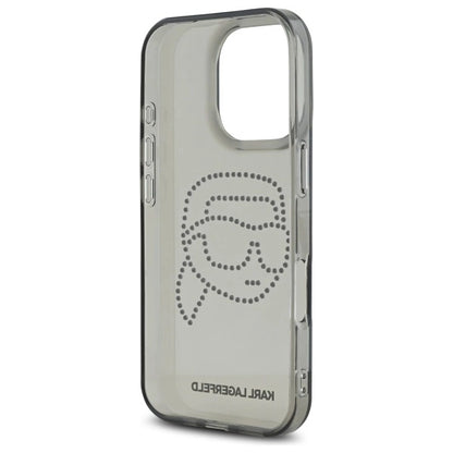 Karl Lagerfeld KLHCP16XHKHDCELK iPhone 16 Pro Max 6.9&quot; black/black hardcase IML Rhinestones Karl Head_6