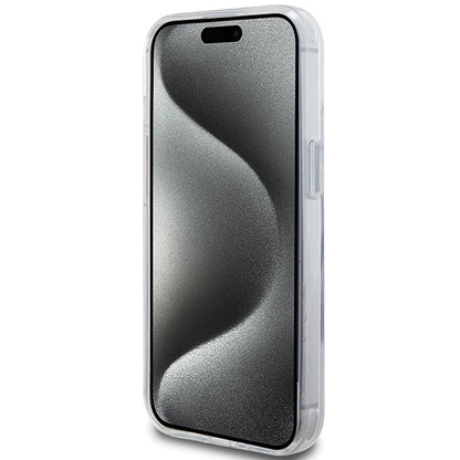 Karl Lagerfeld KLHMP15SHMRSKCH iPhone 15 / 14 / 13 6.1" white/white hardcase Ring Stand Karl&amp;Choupette MagSafe_4